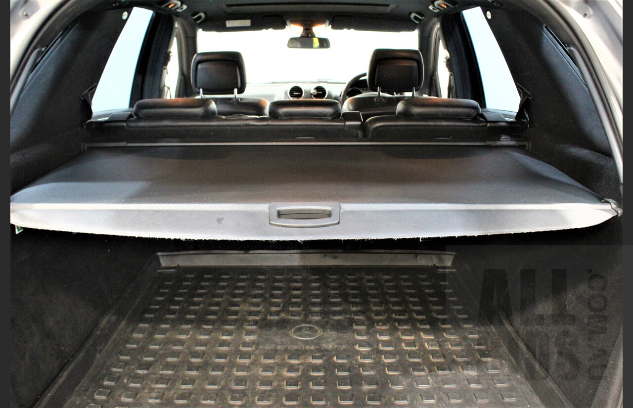 8/2008 Mercedes Benz ML320 CDI Edition 10 (4x4) W164 07 UPGRADE 4d Wagon Silver 3.0L Turbo Diesel