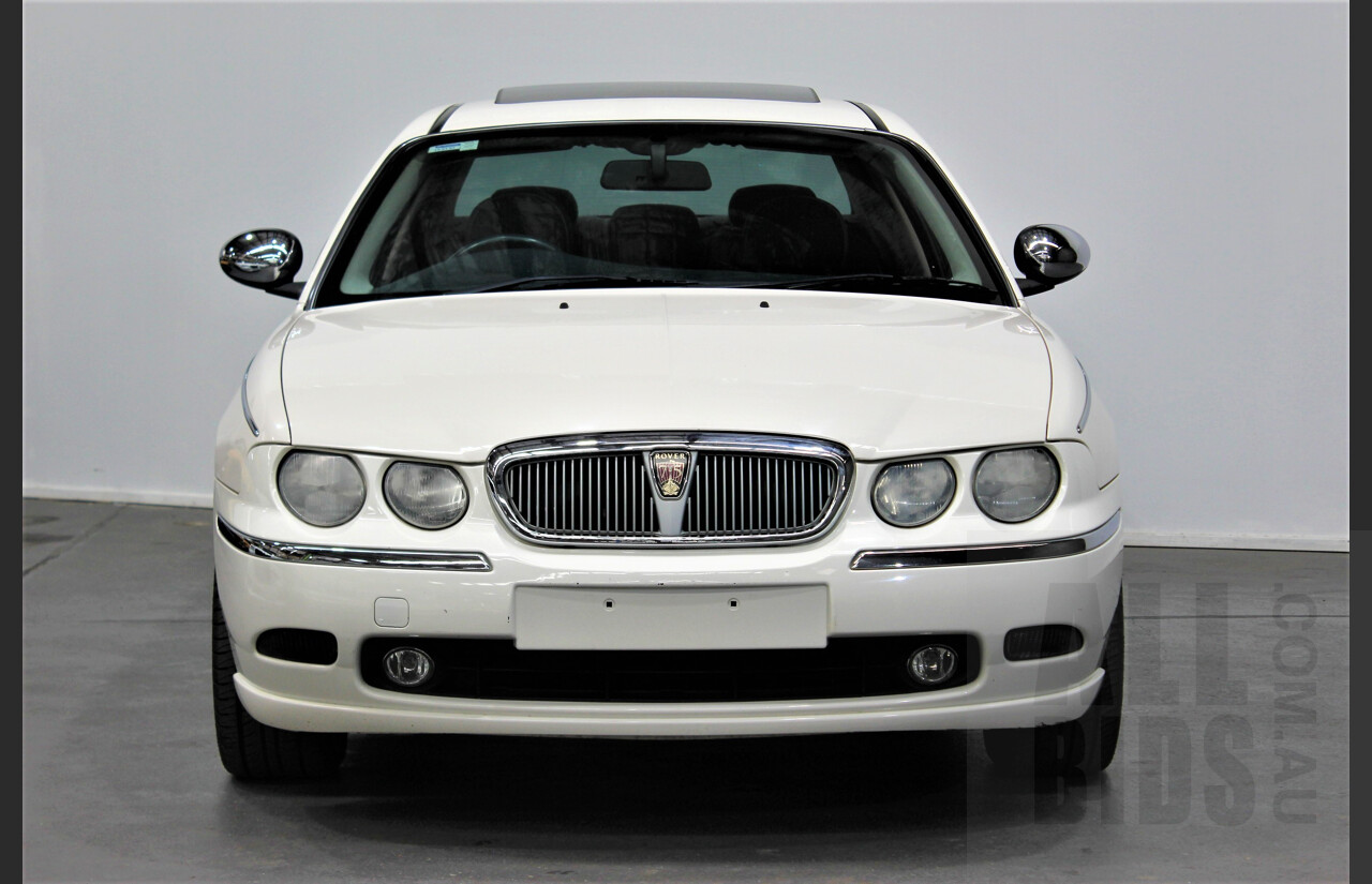 2/2003 Rover 75 Connoisseur SE 4d Sedan White 2.5L V6