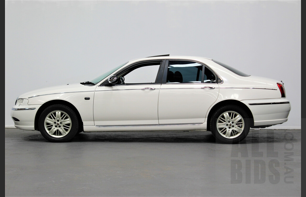 2/2003 Rover 75 Connoisseur SE 4d Sedan White 2.5L V6