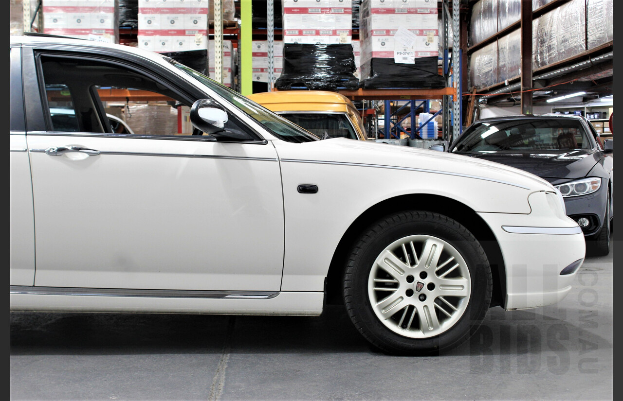 2/2003 Rover 75 Connoisseur SE 4d Sedan White 2.5L V6