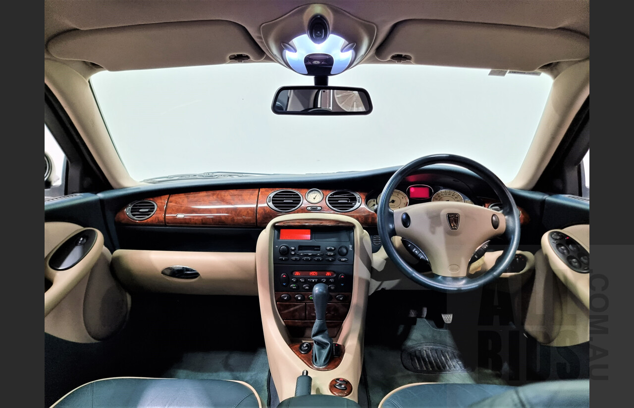 2/2003 Rover 75 Connoisseur SE 4d Sedan White 2.5L V6