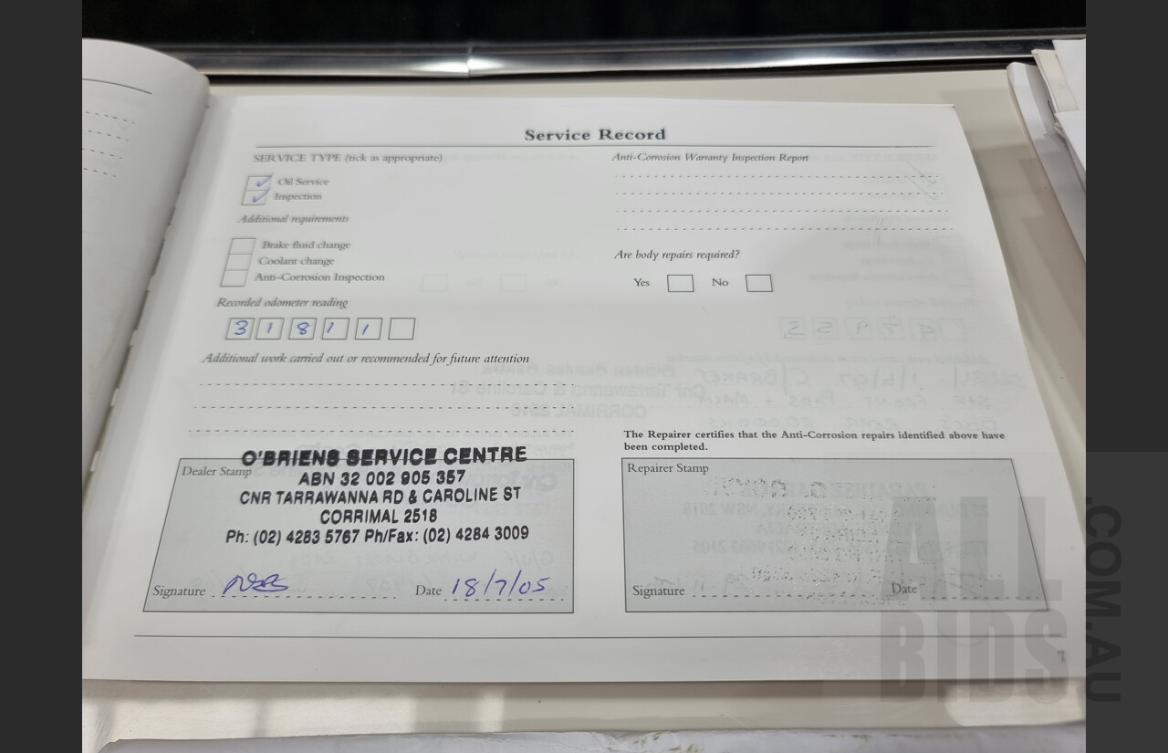2/2003 Rover 75 Connoisseur SE 4d Sedan White 2.5L V6