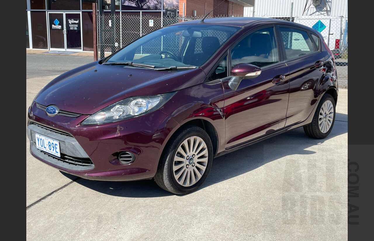 8/2010 Ford Fiesta LX WT 5d Hatchback Purple 1.6L