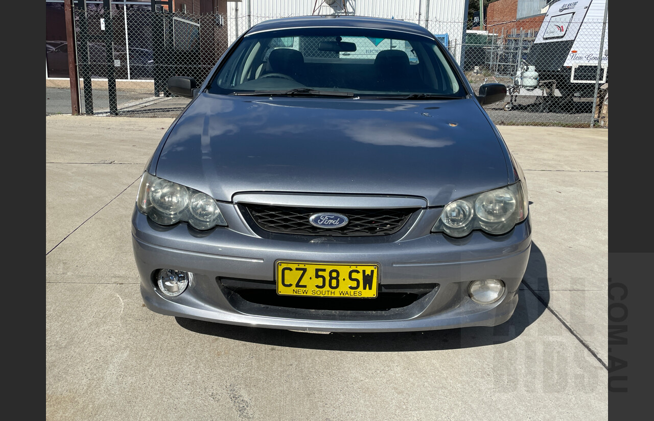 9/2003 Ford Falcon XR6T BA Utility Grey 4.0L