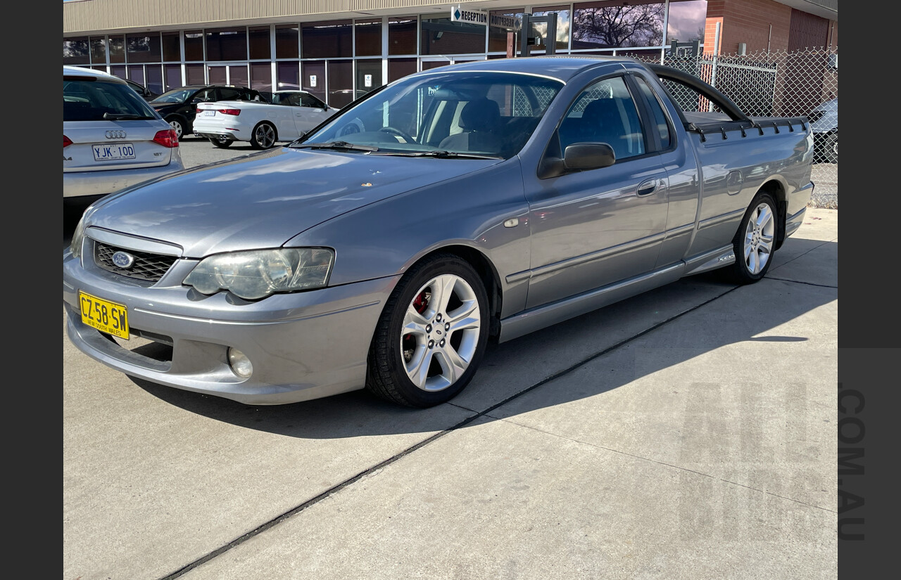 9/2003 Ford Falcon XR6T BA Utility Grey 4.0L