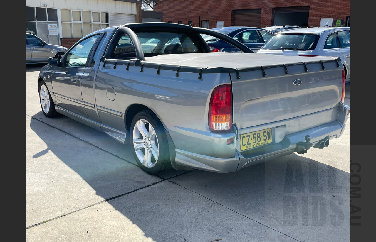 9/2003 Ford Falcon XR6T BA Utility Grey 4.0L