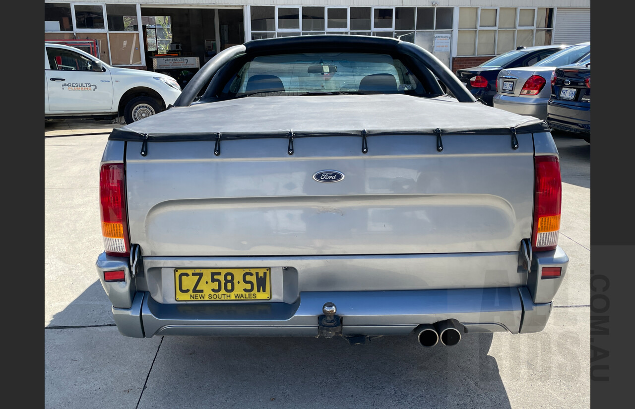 9/2003 Ford Falcon XR6T BA Utility Grey 4.0L