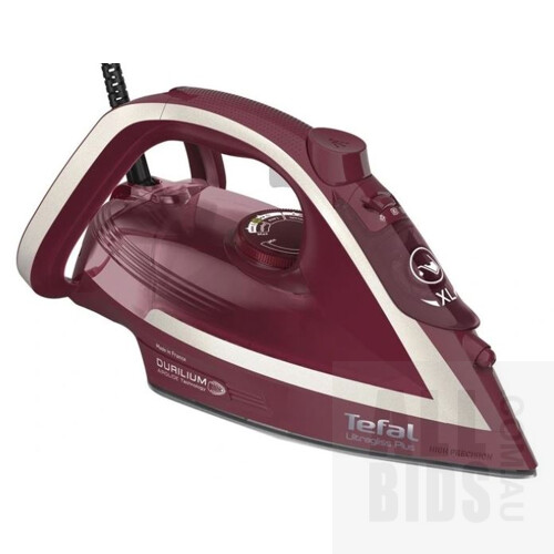 Tefal Ultragliss Anti-Calc Plus Steam Iron Red FV6845 - ORP $149.00