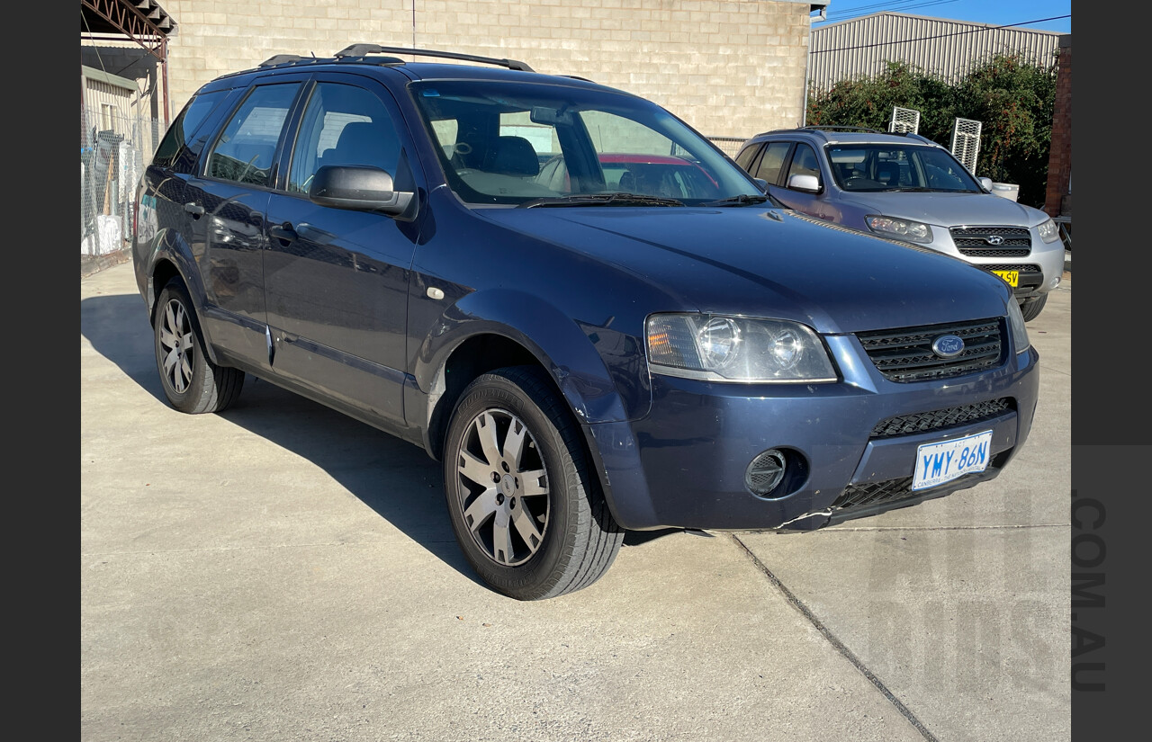 7/2008 Ford Territory SR (rwd) SY 4d Wagon Blue 4.0L