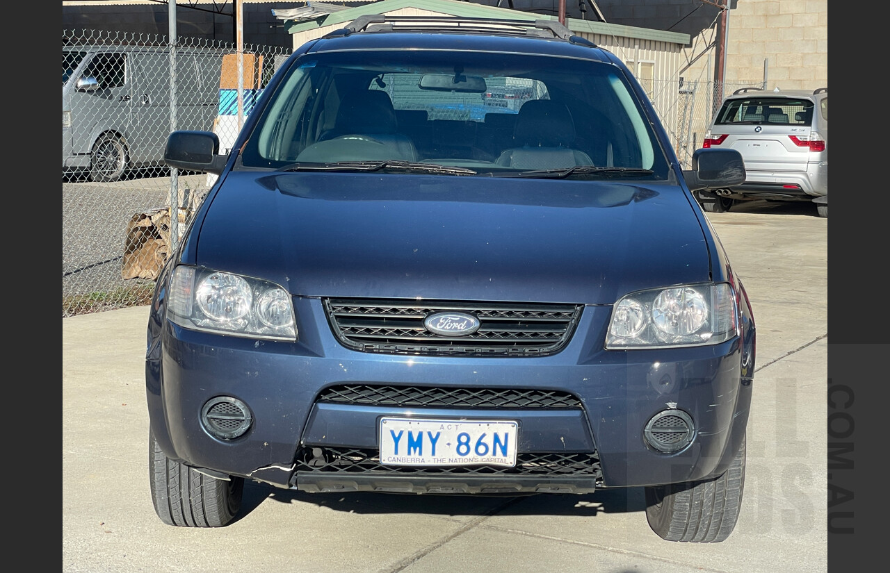 7/2008 Ford Territory SR (rwd) SY 4d Wagon Blue 4.0L