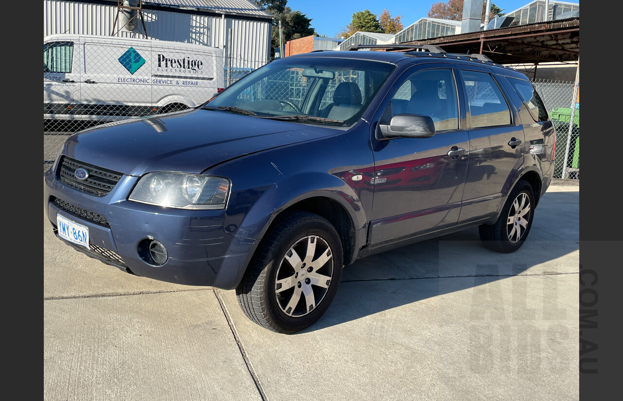 7/2008 Ford Territory SR (rwd) SY 4d Wagon Blue 4.0L