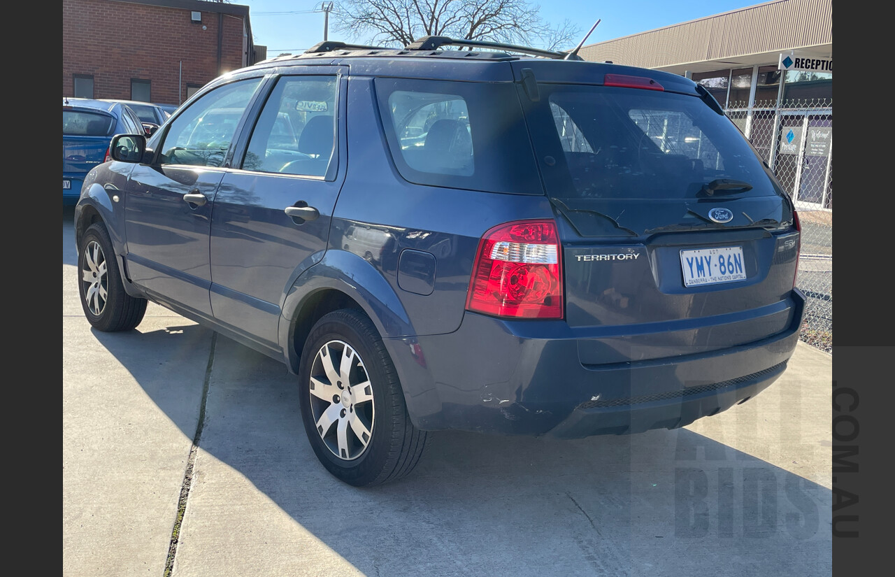 7/2008 Ford Territory SR (rwd) SY 4d Wagon Blue 4.0L