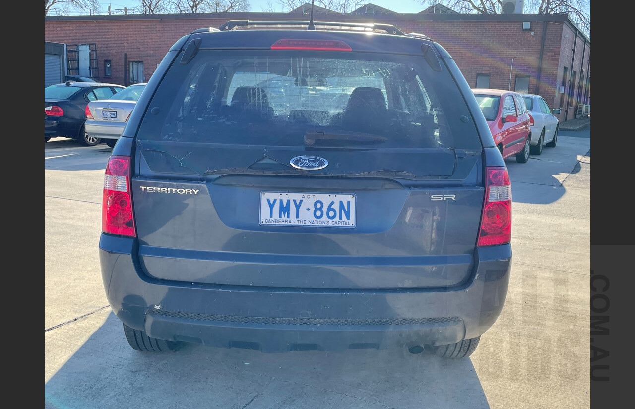 7/2008 Ford Territory SR (rwd) SY 4d Wagon Blue 4.0L