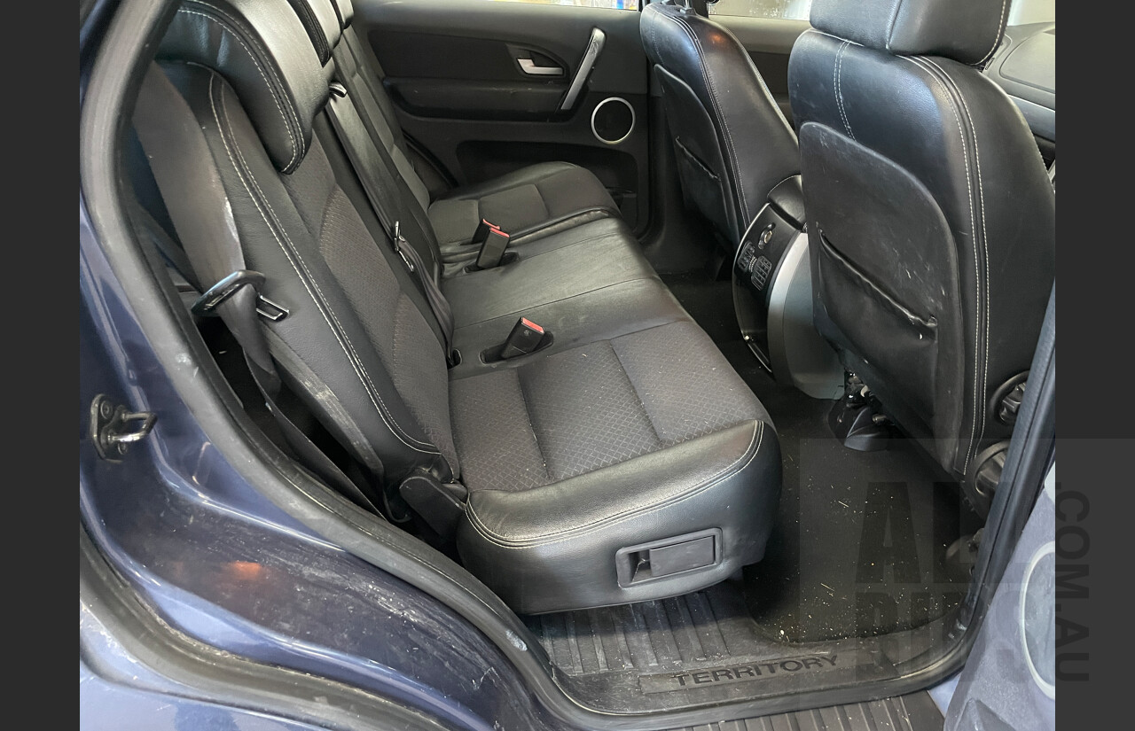 7/2008 Ford Territory SR (rwd) SY 4d Wagon Blue 4.0L