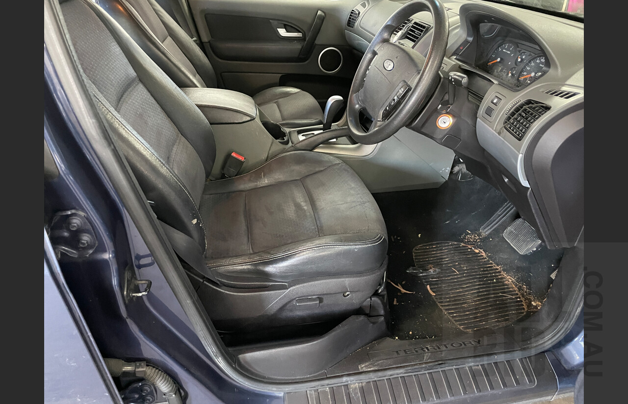 7/2008 Ford Territory SR (rwd) SY 4d Wagon Blue 4.0L