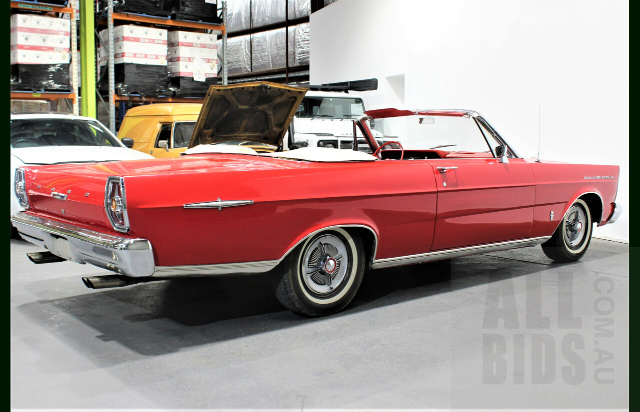 1/1965 Ford Galaxie 500 XL 2d Convertible Red 390ci 6.4L V8