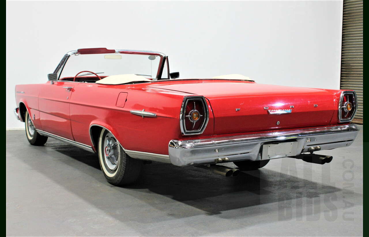 1/1965 Ford Galaxie 500 XL 2d Convertible Red 390ci 6.4L V8