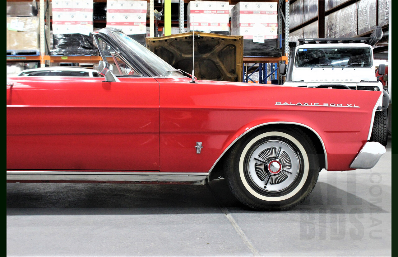 1/1965 Ford Galaxie 500 XL 2d Convertible Red 390ci 6.4L V8