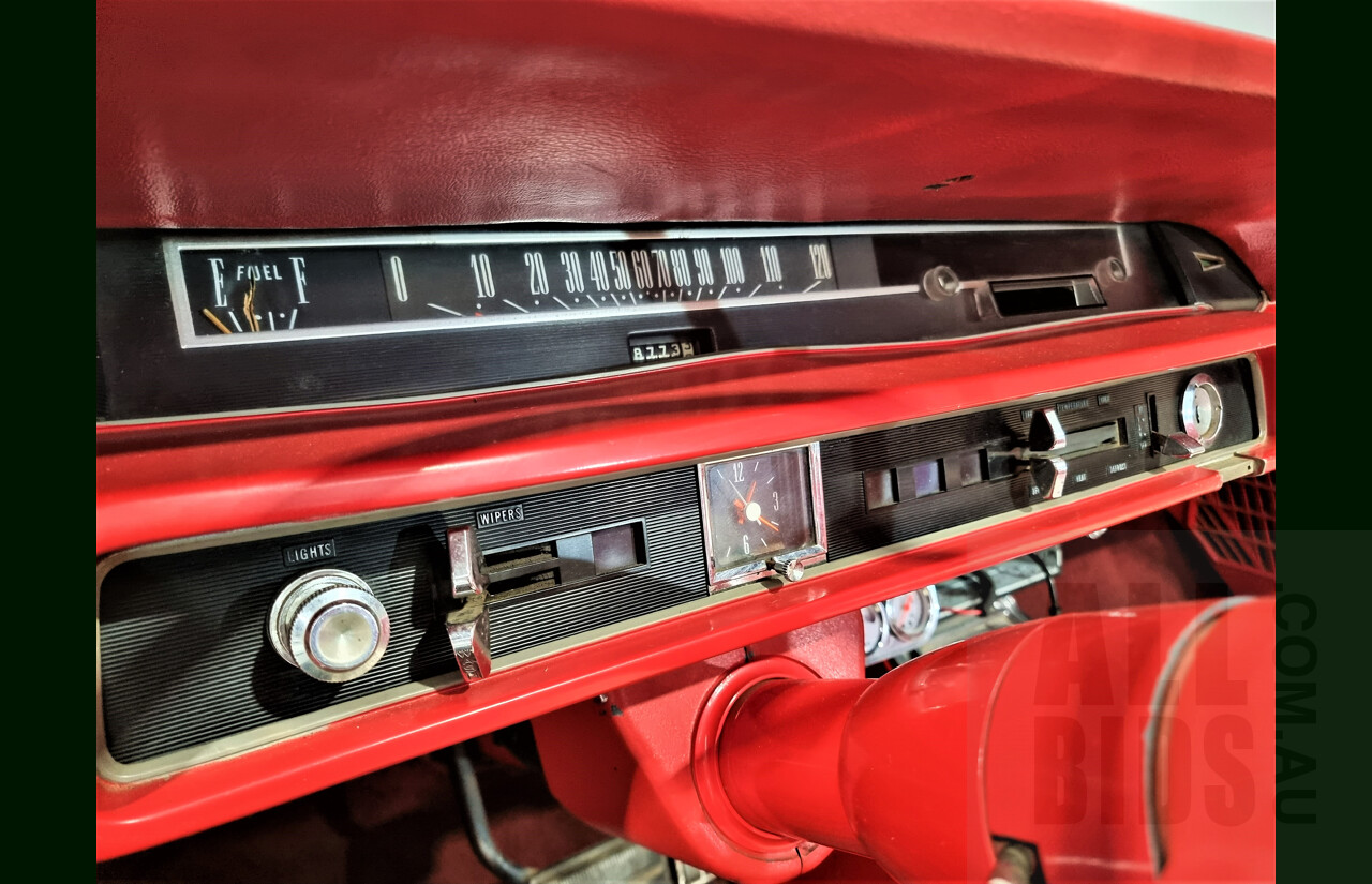 1/1965 Ford Galaxie 500 XL 2d Convertible Red 390ci 6.4L V8