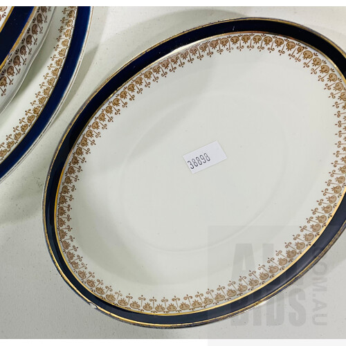 Replacement Alfred Meakin Pottery Bleu De Roi Tableware