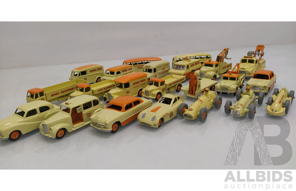 Authentic Reproduction Dinky Toys Models - Lot of 23