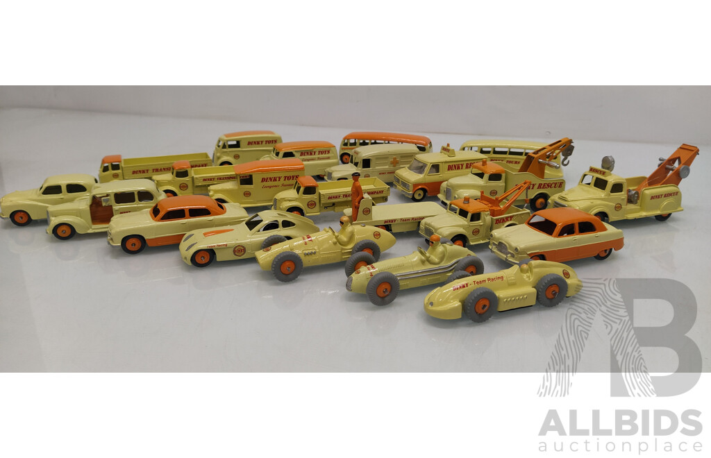 Authentic Reproduction Dinky Toys Models - Lot of 23