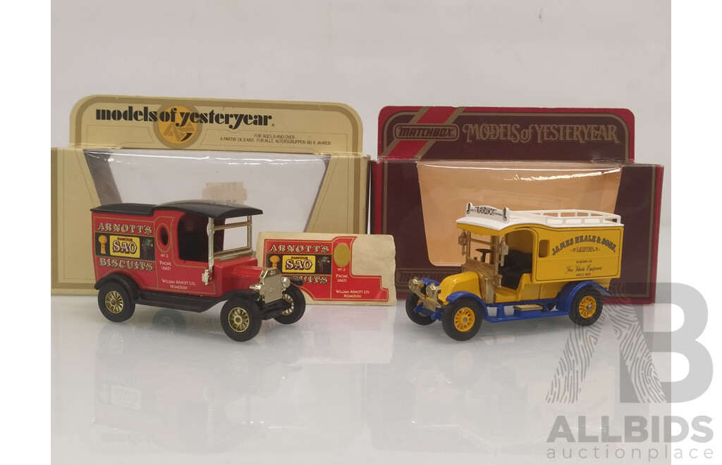 Matchbox Cars Models of Yesteryear - Lot of 2