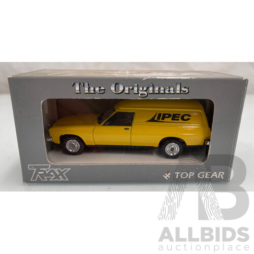 TRAX Originals Holden Sandman Van IPEC Freight Yellow TR23 1:43 Scale Model Car