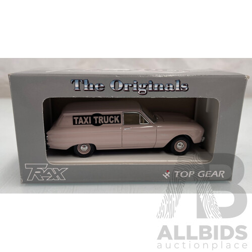 TRAX Originals 1961 Ford Falcon XK Panel Van Taxi Truck TR27 1:43 Scale Model Car