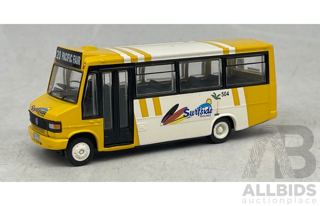 Trux Aussie Buses Mercedes Minibus Pacific Fair - 1/76 Scale