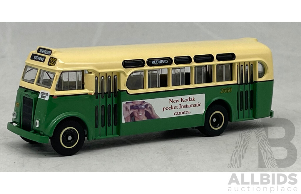 Trux Aussie Buses 1952 Leyland Tiger OPS2 Single Deck Bus  - 1/76 Scale