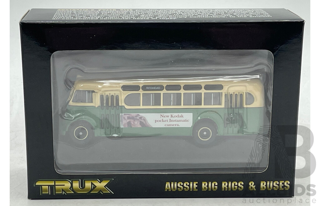 Trux Aussie Buses 1952 Leyland Tiger OPS2 Single Deck Bus  - 1/76 Scale