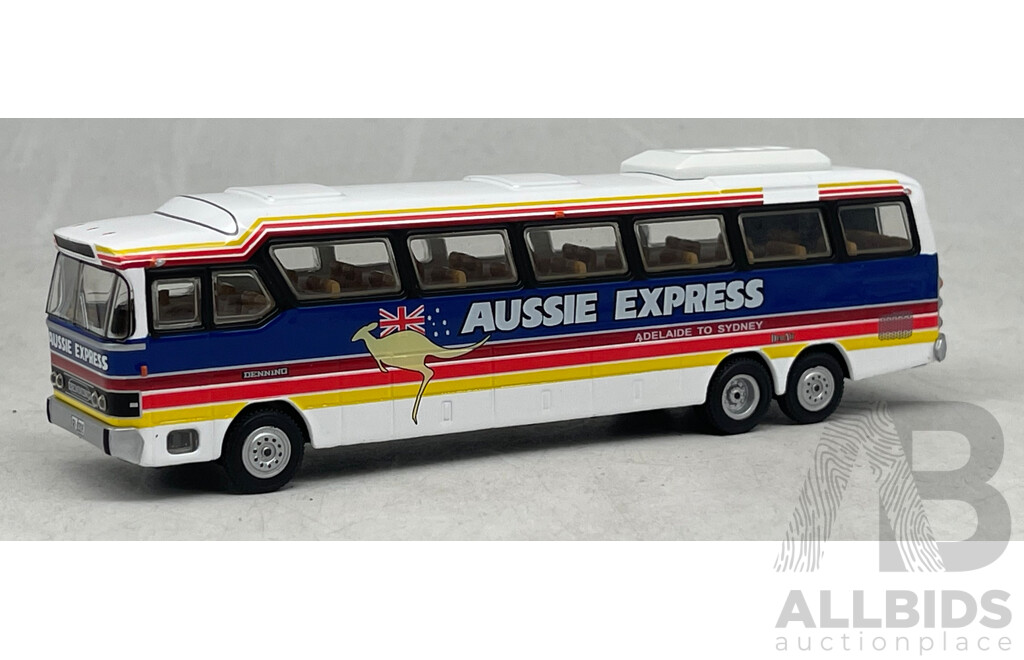 Trux Aussie Buses 1980 Denning Mono Coach - 1/76 Scale