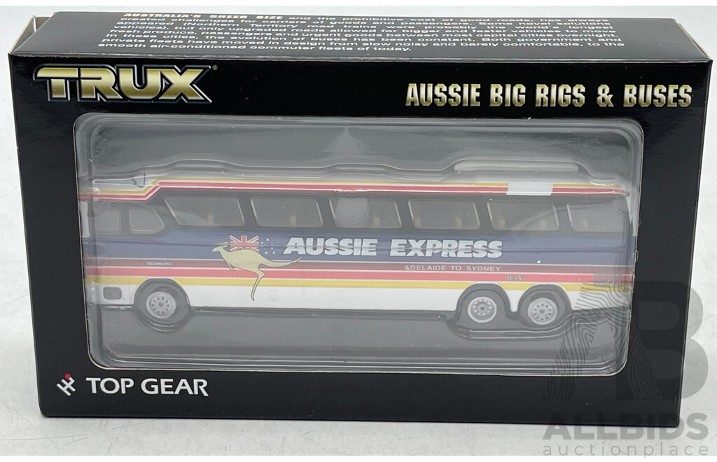 Trux Aussie Buses 1980 Denning Mono Coach - 1/76 Scale