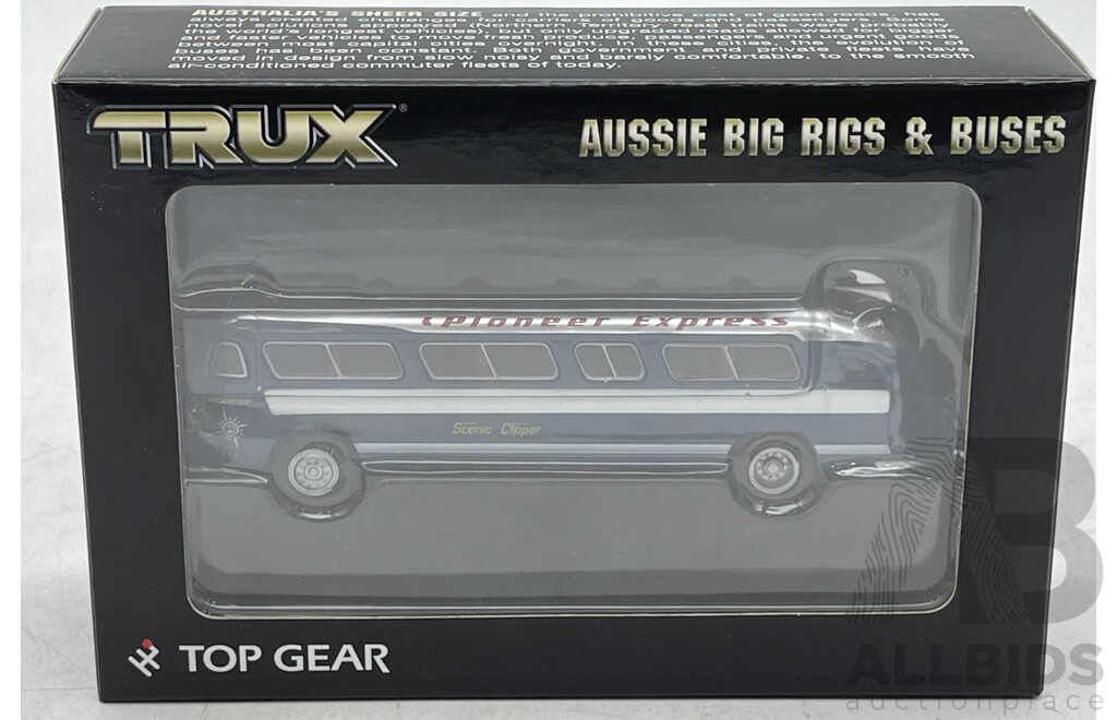 Trux Aussie Buses 1954 Ansair Flxible Clipper  - 1/76 Scale