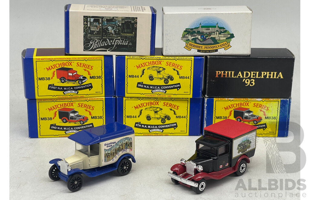 Matchbox Code 2 Special North America  MICA Editions - Lot of 8