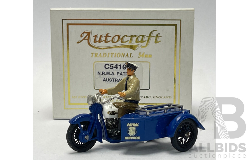 Autocraft NRMA Patrol Bike with Sidecar