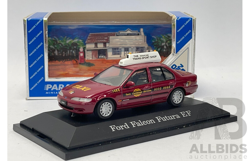 Paradise Garage Ford Falcon EF Futura Taxi Sedan 1/43 Scale