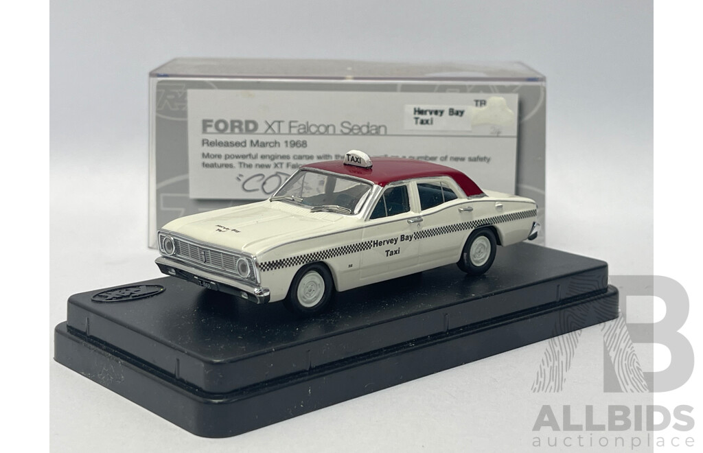 Trax Ford XT Falcon Sedan Hervey Bay Taxi - 1:43 Scale