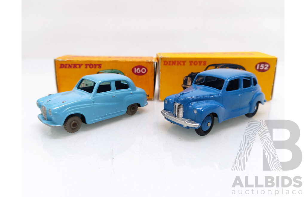 Authentic Reproduction Dinky Car Toys - Lot of 2