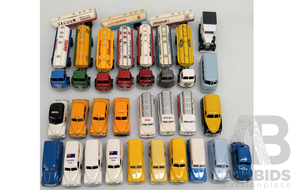 Micro store matchbox cars