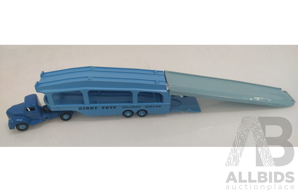 Authentic Reproduction Dinky Commer and Pullmore Trailer with Ramp