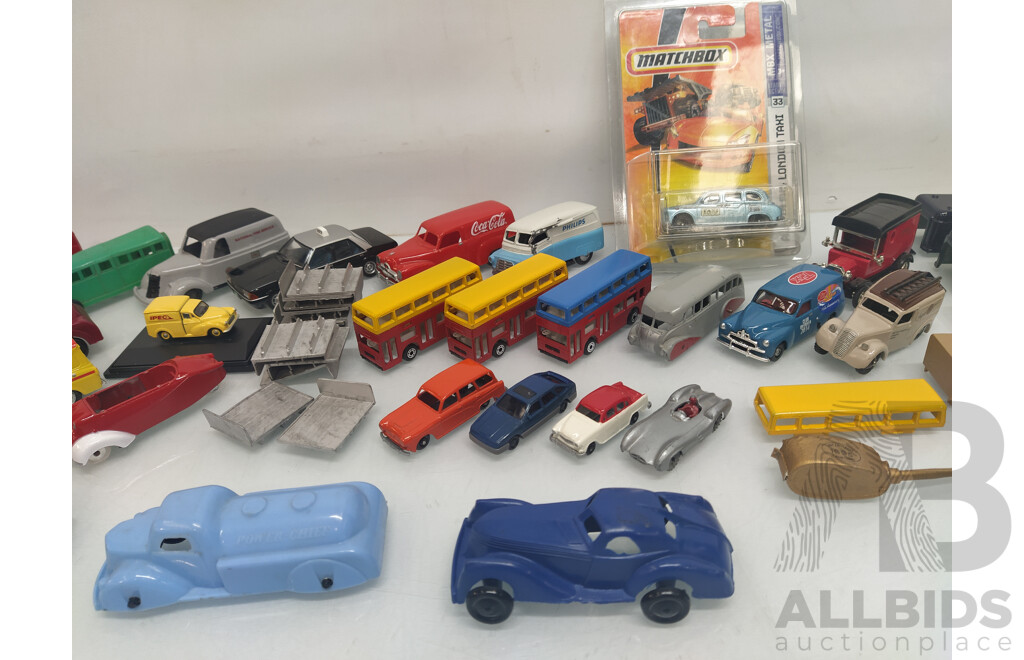 Collection of Model Cars and Parts - Mixed Brands