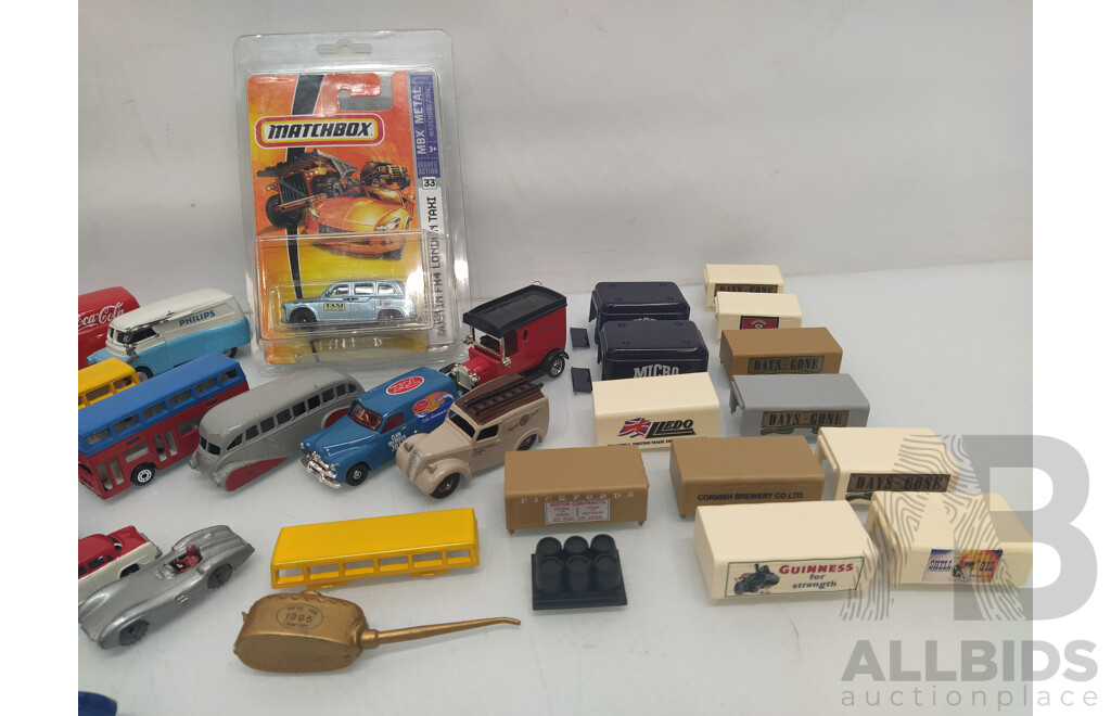 Collection of Model Cars and Parts - Mixed Brands