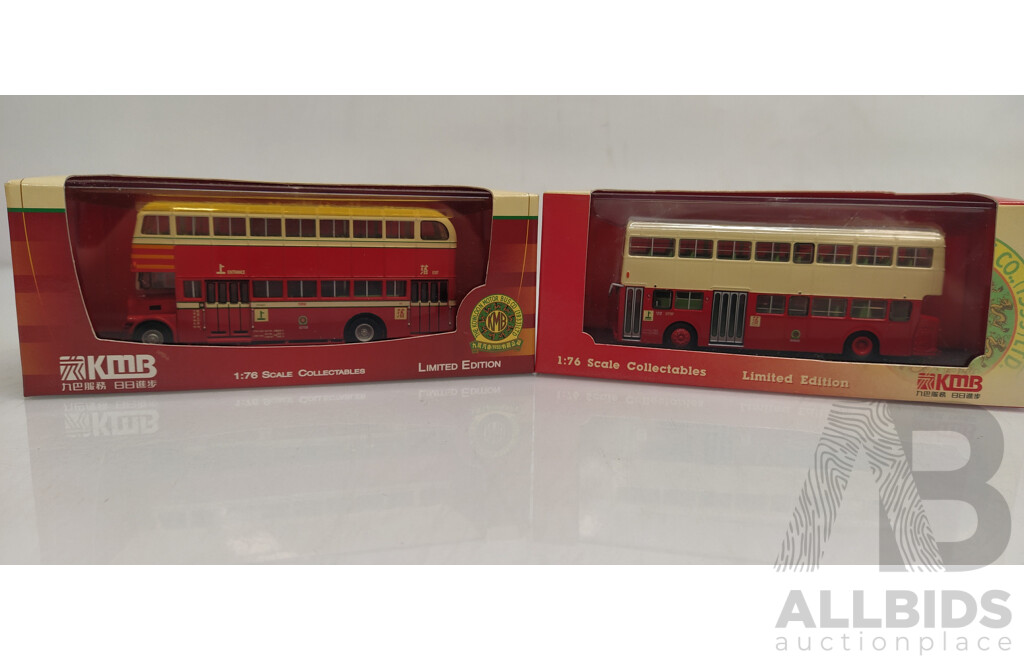 KMB Daimler Limited Edition Busses - Lot of 2