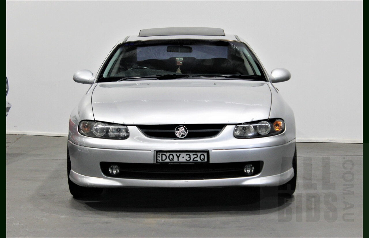 8/2002 Holden Monaro CV8 V2 2d Coupe Silver 5.7L V8
