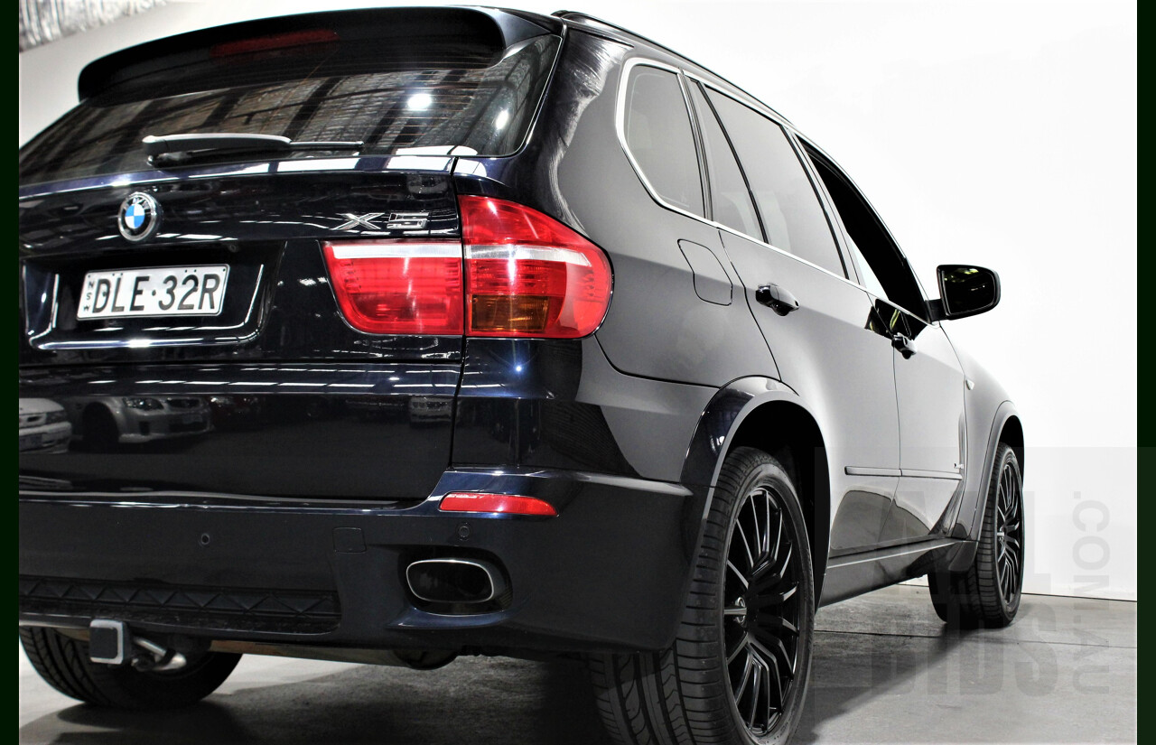 4/2010 Bmw X5 Xdrive 48i E70 MY09 4d Wagon Black 4.8L V8