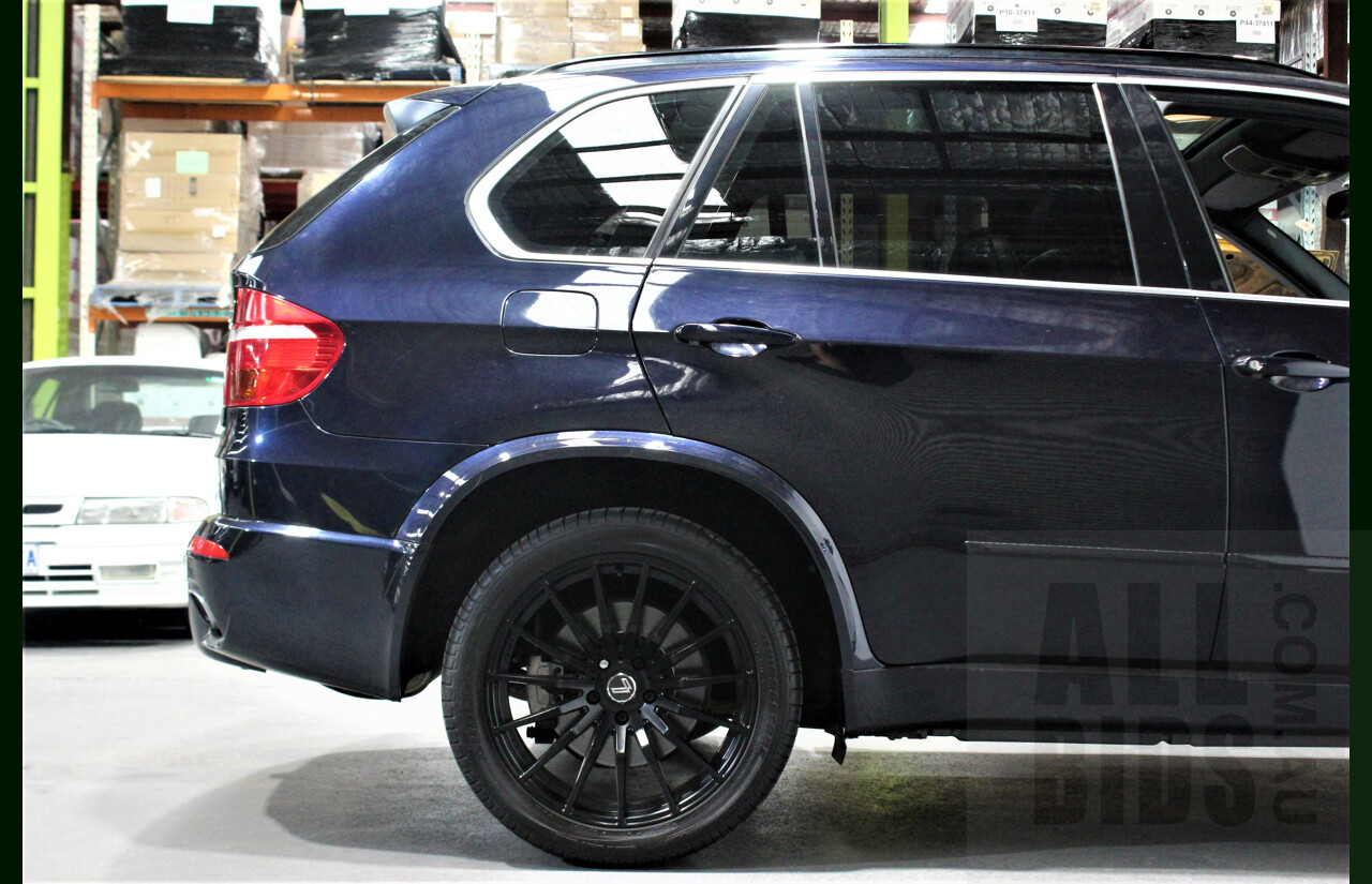 4/2010 Bmw X5 Xdrive 48i E70 MY09 4d Wagon Black 4.8L V8