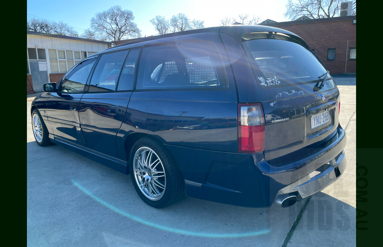 6/2003 Holden Commodore  VY 4d Wagon Blue 3.8L