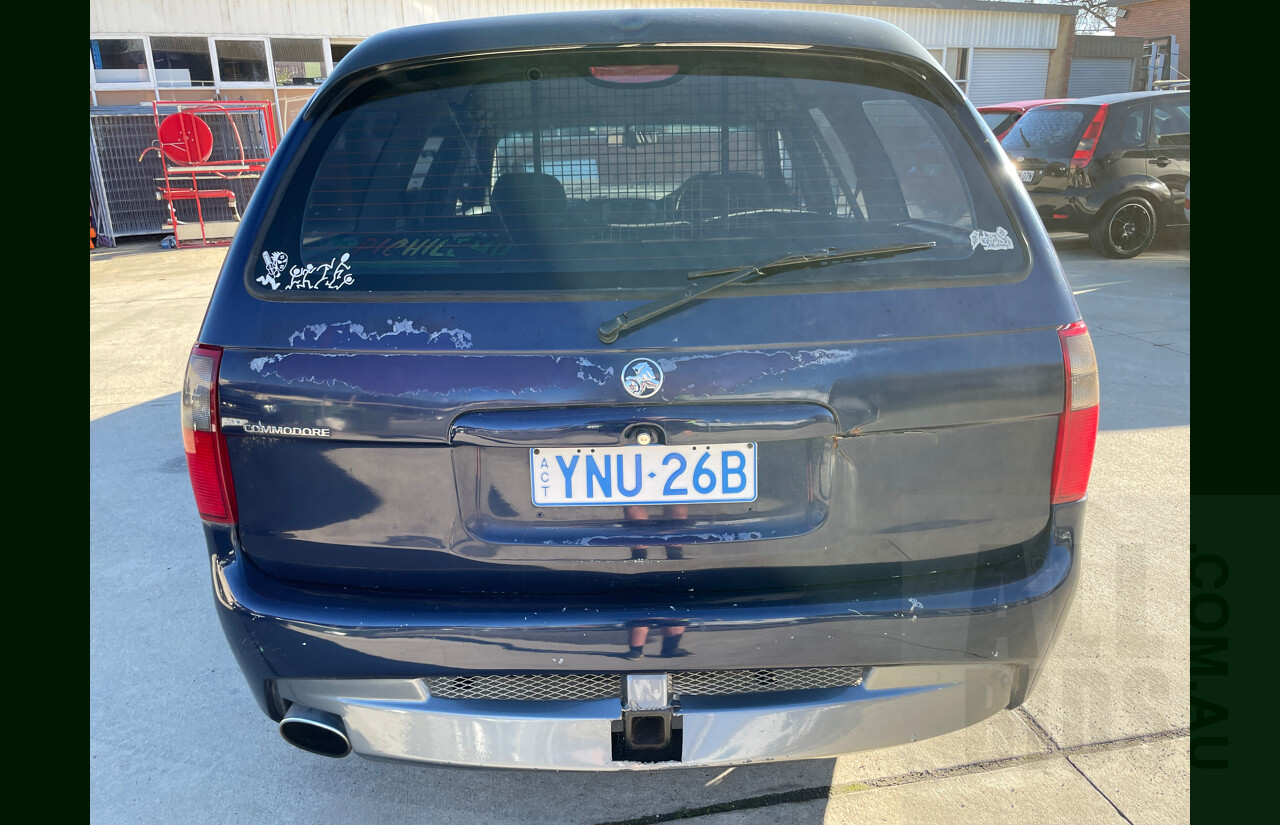 6/2003 Holden Commodore  VY 4d Wagon Blue 3.8L